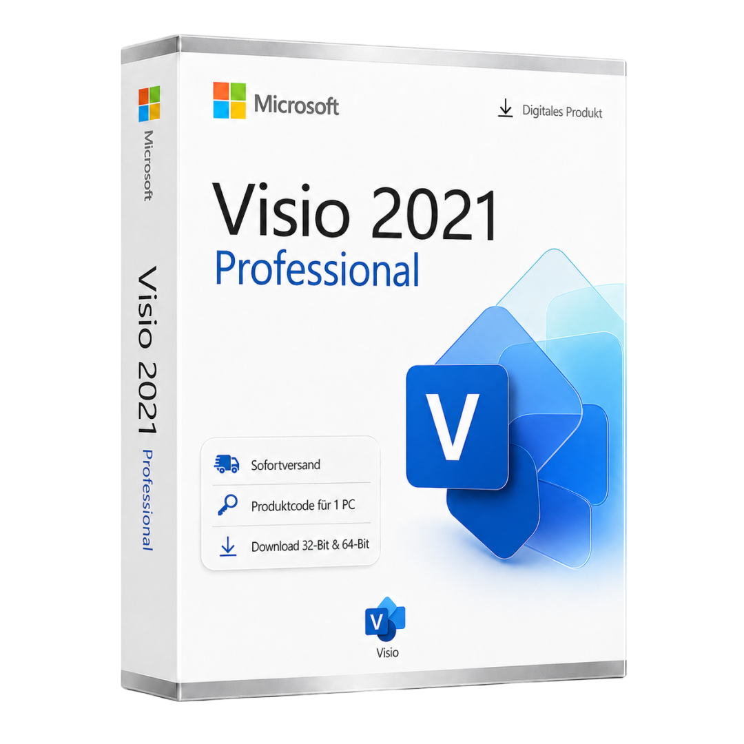Microsoft Visio 2021 Professional - 32/64 Bit