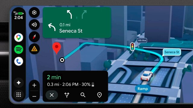 Android Auto erhält immersive Navigation und Video-Support