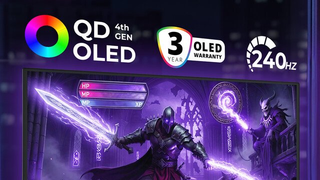 AOC AG326UZD2: Details zum neuen QD-OLED-Monitor