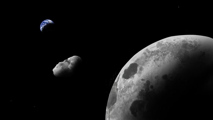 Chinas Tianwen-2 liefert erste Bilder von Mini-Mond