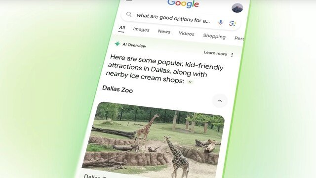 Google kämpft mit KI-Suchmaschine bei Buchstabierung