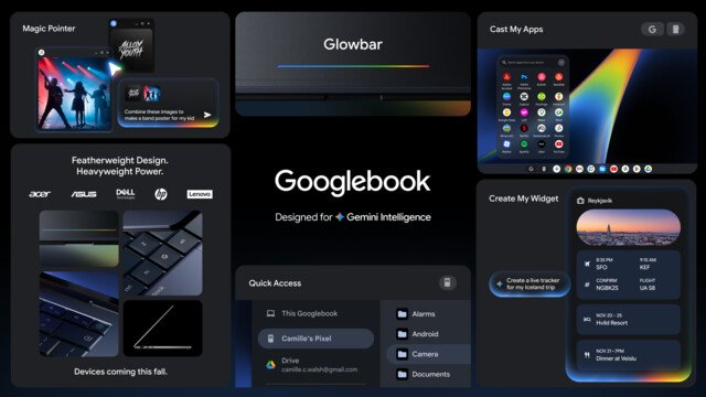 Intel liefert CPUs für Googles neue Notebooks