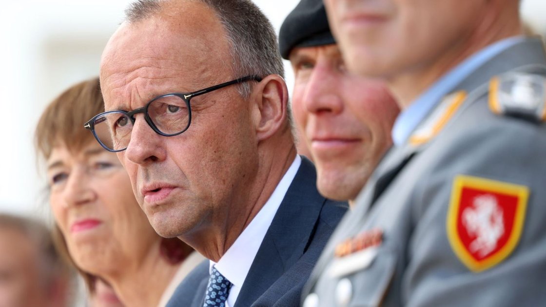 Merz betont Dringlichkeit der Bundeswehrstärkung