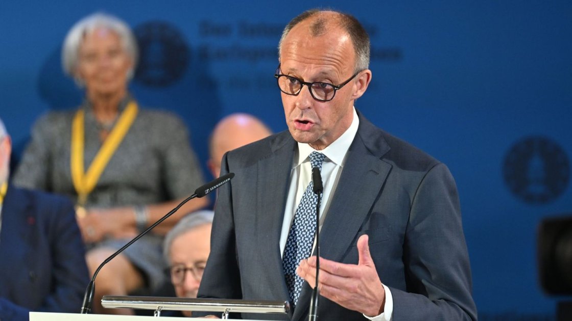 Merz fordert Modernisierung des EU-Haushalts