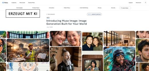 Meta Muse: Neue KI für Instagram-Nutzer