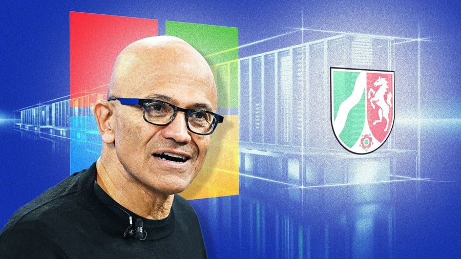 Microsoft investiert 3,2 Milliarden Euro in NRW