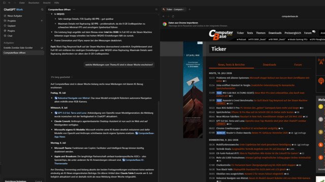 OpenAI präsentiert ChatGPT Work für Büroanwendungen