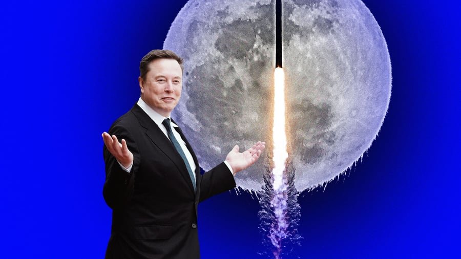 SpaceX: Realistische Pläne für Mond und Mars