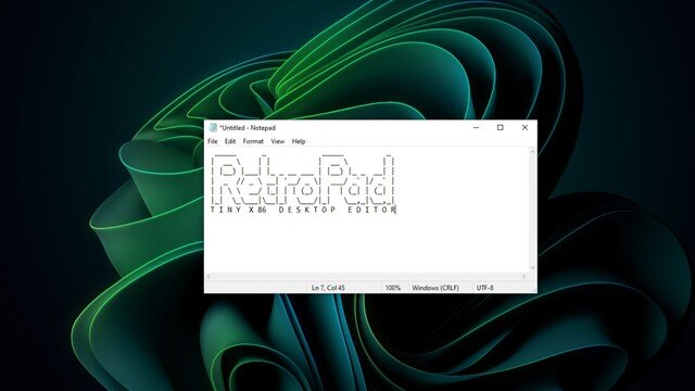 TinyRetroPad: Minimalistischer Notepad von Ex-Microsoft-Entwickler