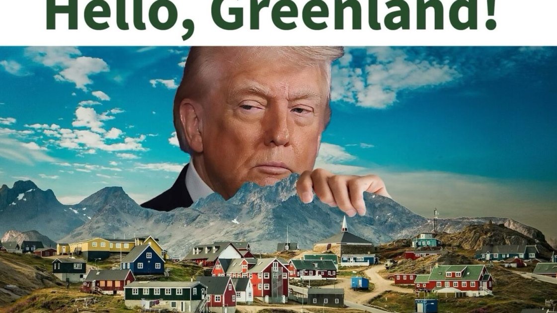 Trump beansprucht Iran und Grönland mit KI-Bildern
