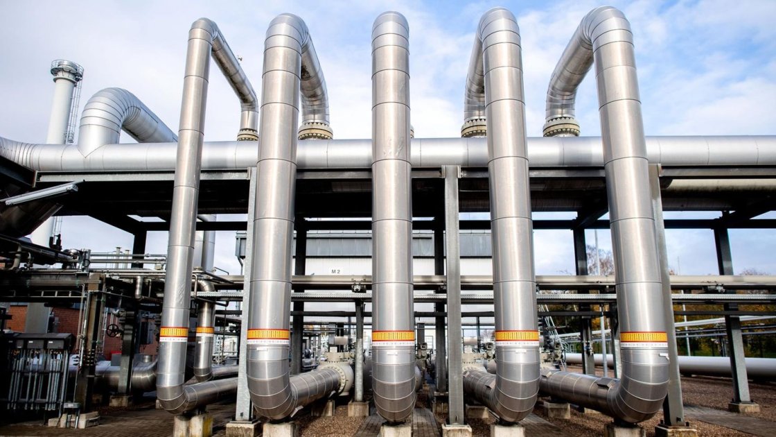 Gasspeicher in Deutschland auf niedrigem Niveau