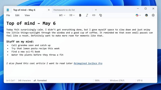 Microsoft erweitert Notepad um Bilddarstellung