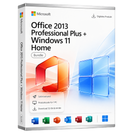 Microsoft Office 2013 Professional Plus + Microsoft Windows 11 Home
