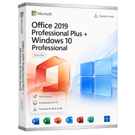 Microsoft Office 2019 Professional Plus + Microsoft Windows 10 Professional