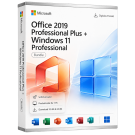 Microsoft Office 2019 Professional Plus + Microsoft Windows 11 Professional