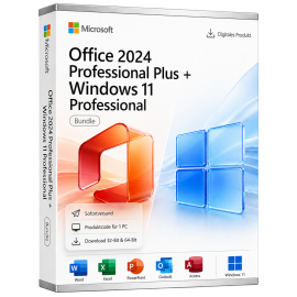 Bundle: Microsoft Office 2024 Pro Plus & Windows 11 Pro