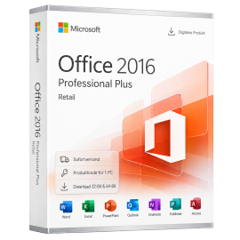 Microsoft Office 2016 Professional Plus - Retail